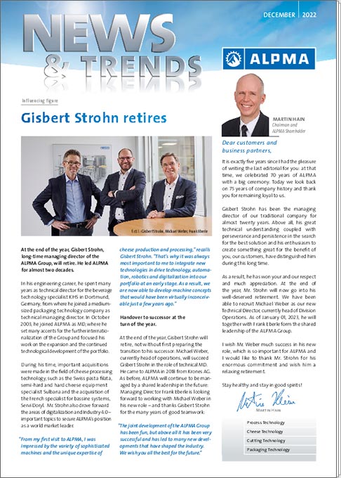 ALPMA NEWS and TRENDS